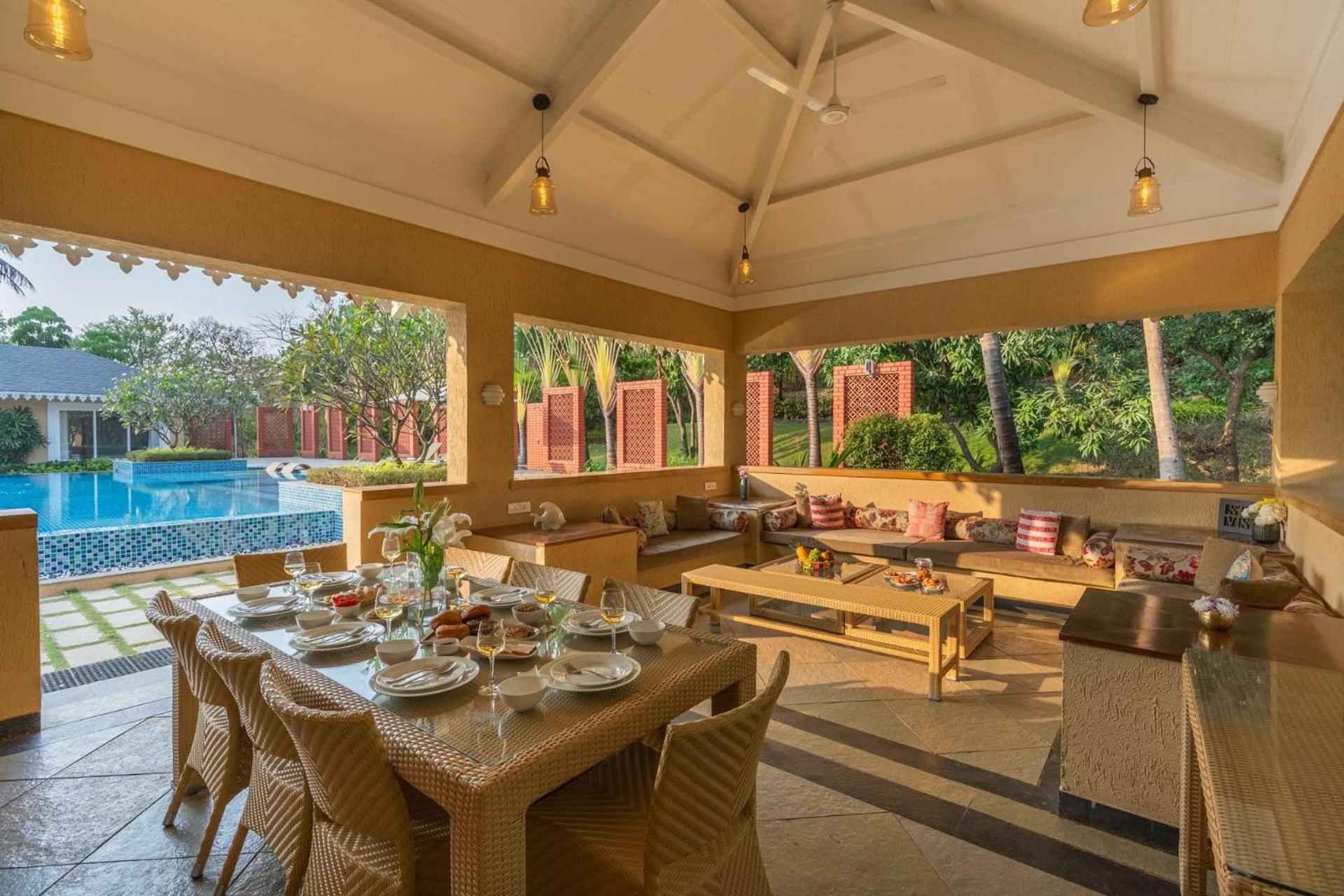 Stayvista At Amara Villa Luxury Collection With Private Pool & Gazebo Alibaug Exterior foto
